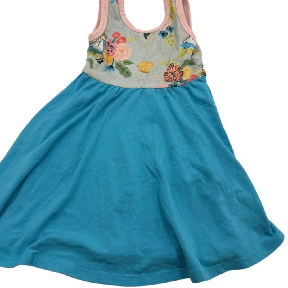 Rags Girls Dress Alice in Wonderland Size 2T floral - Picture 5 of 5